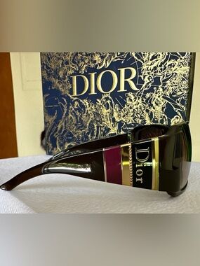 Vintage Christian Dior "Diorstripes" 2 Sunglasses